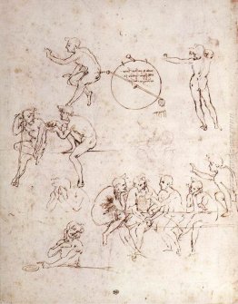 Diversi studi di figura Diversi studi di figura
