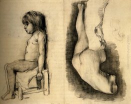 Seduti ragazza e Venere Seduti ragazza e Venere