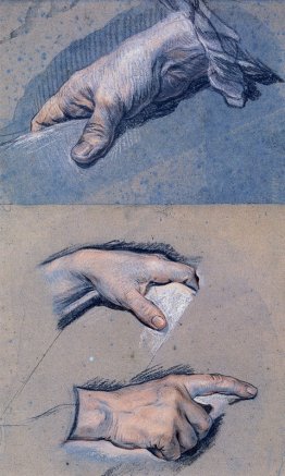 Studi di mani degli uomini Studi di mani degli uomini