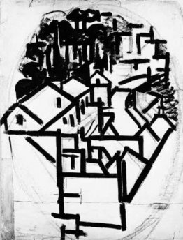 Paesaggio (studio per la composizione XII) Paesaggio (studio per la composizione XII)