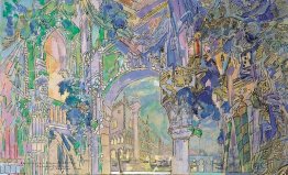 The Curtain Sketch del dramma La Ronde des Heures The Curtain Sketch del dramma La Ronde des Heures