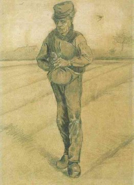 Seminatore con la mano nel sacco Seminatore con la mano nel sacco