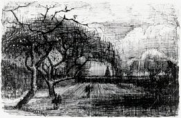 Canonica con fioritura alberi Canonica con fioritura alberi