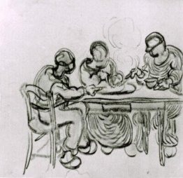 Tre contadini in un pasto Tre contadini in un pasto