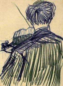 Violinista visto da tergo Violinista visto da tergo