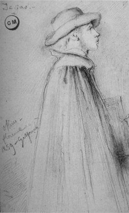 Degas ritratto degli Uffizi Degas ritratto degli Uffizi