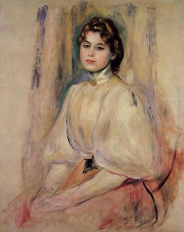 Donna seduta giovane Donna seduta giovane
