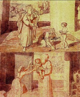 Il profeta Elia e la vedova sareptana Il profeta Elia e la vedova sareptana