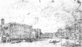 Il Canal Grande visto da Rialto verso il Nord Il Canal Grande visto da Rialto verso il Nord