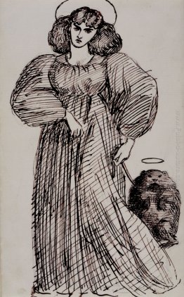 Immagine della donna e un animale domestico esotico Immagine della donna e un animale domestico esotico