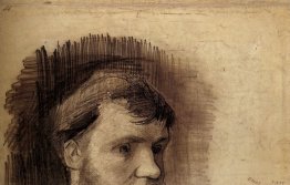 Parte di un ritratto di Anthon van Rappard Parte di un ritratto di Anthon van Rappard