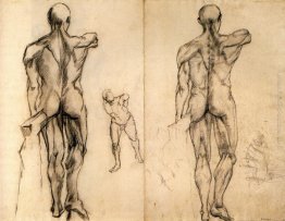 L'écorché e Gladiatore Borghese L'écorché e Gladiatore Borghese