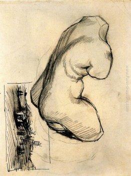 Torso di Venere e un paesaggio Torso di Venere e un paesaggio
