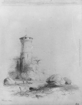 Paesaggio con torre (da McGuire Album) Paesaggio con torre (da McGuire Album)