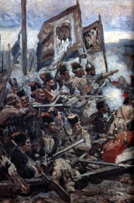 Studio per "La conquista della Siberia da parte Yermak" Studio per "La conquista della Siberia da parte Yermak"