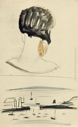 Nelly van Doesburg Visti da dietro, e una scena di porto Nelly van Doesburg Visti da dietro, e una scena di porto