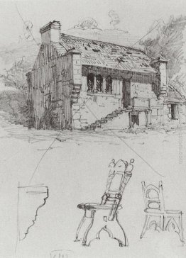 Una casa. Da un viaggio in Germania. Una casa. Da un viaggio in Germania.