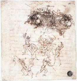 Studio di battaglie a cavallo ed a piedi Studio di battaglie a cavallo ed a piedi