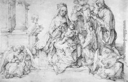 Studi su una "immagine della Vergine" grande Madonna col Bambino Studi su una "immagine della Vergine" grande Madonna col Bambino