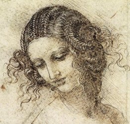 Studio per la testa di Leda Studio per la testa di Leda