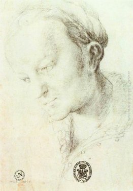 Testa di giovane donna Testa di giovane donna