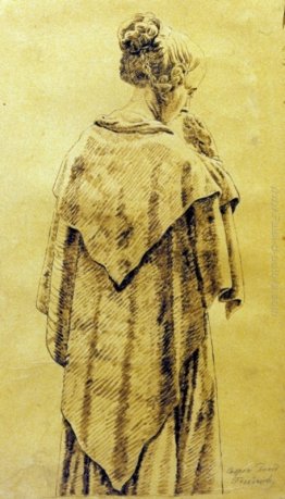 Woman in the cloack Woman in the cloack