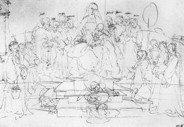 Studi su una "immagine della Vergine" grande Madonna col Bambino Studi su una "immagine della Vergine" grande Madonna col Bambino