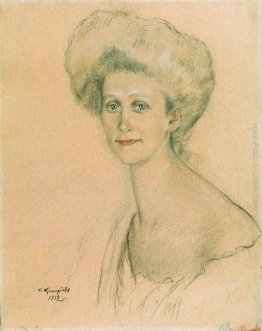 Ritratto di T.F. Davydova Ritratto di T.F. Davydova