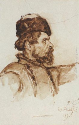 La testa di Cossack La testa di Cossack