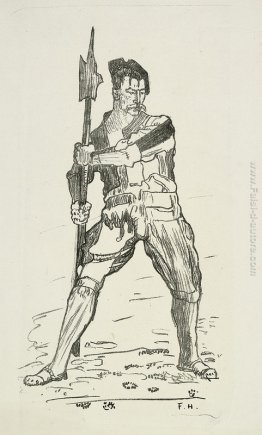 Landsknecht con l'alabarda Landsknecht con l'alabarda