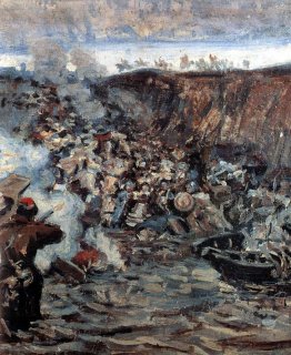 Studio per "La conquista della Siberia da parte Yermak" Studio per "La conquista della Siberia da parte Yermak"