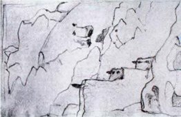 Le rovine degli edifici e grotte rocciose cultura Anasazi. Canyo Le rovine degli edifici e grotte rocciose cultura Anasazi. Canyo