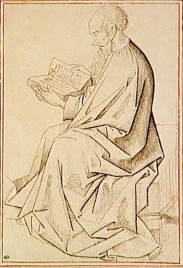 Etude della figura dell'evangelista Etude della figura dell'evangelista