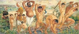 Studio per The Foolish Old Man. Studio per The Foolish Old Man.