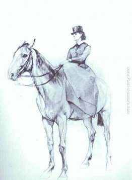 Maria Mamontova a cavallo Maria Mamontova a cavallo