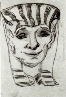 Maschera di una mummia egiziana Maschera di una mummia egiziana