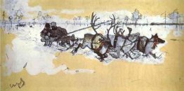 Tundra. Viaggiare in Deer Tundra. Viaggiare in Deer