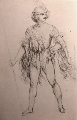 Disegno di un costume in maschera Disegno di un costume in maschera