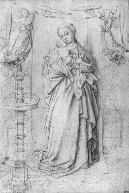 Copia il disegno della Madonna la Fontana Copia il disegno della Madonna la Fontana