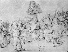 Studi su un "quadro di Maria" grande gioco Angelo Studi su un "quadro di Maria" grande gioco Angelo