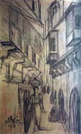 Una strada. Costantinopoli. Una strada. Costantinopoli.