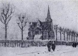 La Chiesa in Nuenen in inverno La Chiesa in Nuenen in inverno