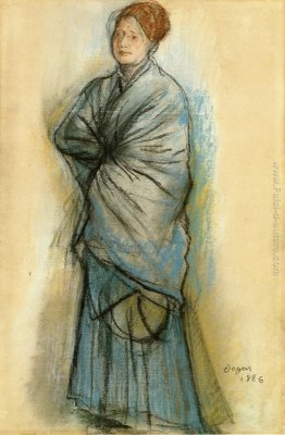 Donna in blu (Ritratto di Mlle. Helene Rouart) Donna in blu (Ritratto di Mlle. Helene Rouart)