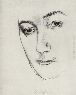 Ritratto di M.F. Petrova-Vodkina Ritratto di M.F. Petrova-Vodkina