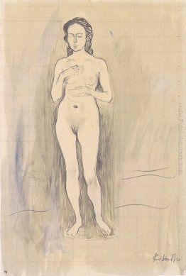 Nudo Femminile (Studio per "la verità") Nudo Femminile (Studio per "la verità")