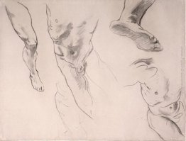 Studi di figura di un giovane di sesso maschile Studi di figura di un giovane di sesso maschile