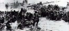 Studio per "La conquista della Siberia da parte Yermak" Studio per "La conquista della Siberia da parte Yermak"