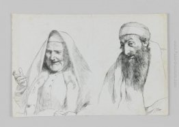 Ebreo e Ebrea, illustrazione da 'La vita di Nostro Signore Gesù Ebreo e Ebrea, illustrazione da 'La vita di Nostro Signore Gesù