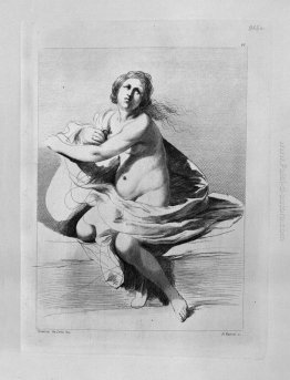 Studio per l'adultera: mezza figura con le braccia conserte, da Studio per l'adultera: mezza figura con le braccia conserte, da