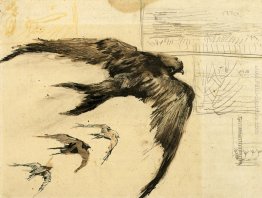 Quattro Rondoni con schizzi di paesaggio Quattro Rondoni con schizzi di paesaggio